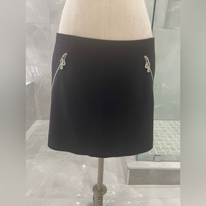 DOLCE & GABBANA BLACK SKIRT SIZE 46